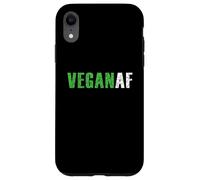 Funny Vegan AF Plant Based Vegetarian Keto Organic Diet Carcasa para iPhone XR