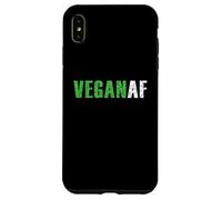 Funny Vegan AF Plant Based Vegetarian Keto Organic Diet Carcasa para iPhone XS MAX