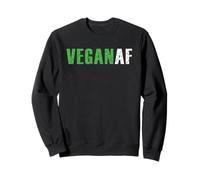 Funny Vegan AF Plant Based Vegetarian Keto Organic Diet Sudadera