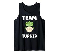Funny vegetable Turnips food minimalist simple team Turnip Camiseta sin Mangas