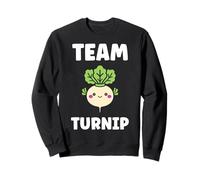 Funny vegetable Turnips food minimalist simple team Turnip Sudadera