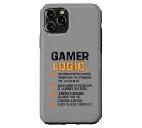 Funny Video Games Gamers Gaming Gamer Logic Carcasa para iPhone 11 Pro