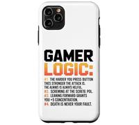 Funny Video Games Gamers Gaming Gamer Logic Carcasa para iPhone 11 Pro MAX