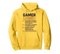 Funny Video Games Gamers Gaming Gamer Logic Sudadera con Capucha