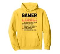 Funny Video Games Gamers Gaming Gamer Logic Sudadera con Capucha