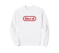 Funny Videogamer Pun. Nerd Text Retro Video Game Sudadera