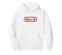 Funny Videogamer Pun. Nerd Text Retro Video Game Sudadera con Capucha