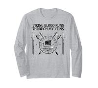 Funny Viking Blood Runs Through My Veins Vikings Norse Manga Larga