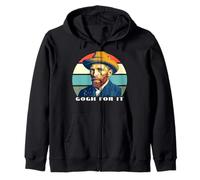 Funny Vincent Van Gogh, Gogh para ello, Humor de Juego de Palabras de Artista Divertido Sudadera con Capucha