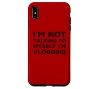 Funny Vlogger Suscribirse Vlog Humor Influencer Vloggers Compartir Carcasa para iPhone XS MAX