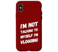 Funny Vloggers Diciendo Influencer Vlogging Vlog Humor Blogger Carcasa para iPhone X/XS