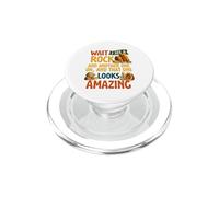 Funny Wait I See A Rock Geologist Rockhound PopSockets PopGrip para MagSafe