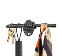 Funny Wall Hook Set, Metal Hand Gesture Decorative Hook Mount System, Strong Load Wall Organizer with Durable Hanging Design Style, Lightweight Storage Accent Use, Minimal Room Decor Use