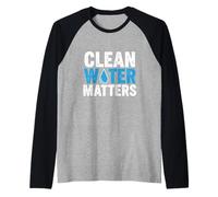 Funny Water Treatment Plant Operator & Wastewater Camiseta Manga Raglan
