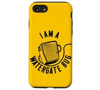 Funny Watergate Era Bugged Micrófono Retro Humor Político Carcasa para iPhone SE (2020) / 7/8