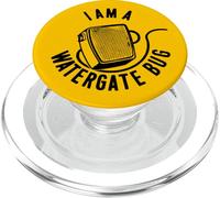 Funny Watergate Era Bugged Micrófono Retro Humor Político PopSockets PopGrip para MagSafe