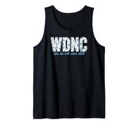 Funny WDNC We Do Not Care Club, Humor de menopausia para Mujeres Camiseta sin Mangas