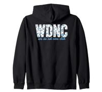 Funny WDNC We Do Not Care Club, Humor de menopausia para Mujeres Sudadera con Capucha