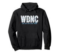 Funny WDNC We Do Not Care Club, Humor de menopausia para Mujeres Sudadera con Capucha