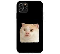 Funny Weird Cat Face Meme Silly Hilarious Cat Confused Carcasa para iPhone 11 Pro MAX