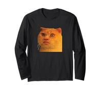 Funny Weird Cat Face Meme Silly Hilarious Cat Confused Manga Larga