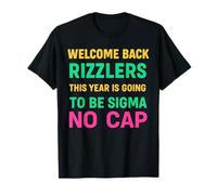 Funny Welcome Back To School Gen Alpha Slang Teacher 2025 Camiseta