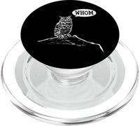 Funny Whom Owl Gramática Profesor de Inglés PopSockets PopGrip para MagSafe