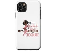 Funny Wicked Black Witch Chocolate Melanina Halloween Witches Carcasa para iPhone 11 Pro MAX