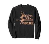 Funny Wicked Black Witch Chocolate Melanina Halloween Witches Sudadera