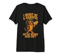 Funny Wiener Dog Adult Humor Dachshund Crude Saying Quote Camiseta Premium