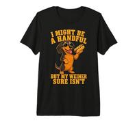 Funny Wiener Dog Adult Humor Dachshund Crude Saying Quote Camiseta Premium