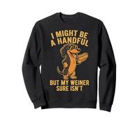 Funny Wiener Dog Adult Humor Dachshund Crude Saying Quote Sudadera