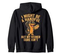 Funny Wiener Dog Adult Humor Dachshund Crude Saying Quote Sudadera con Capucha