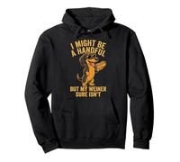 Funny Wiener Dog Adult Humor Dachshund Crude Saying Quote Sudadera con Capucha