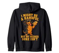 Funny Wiener Dog Adult Humor Dachshund Crude Saying Quote Sudadera con Capucha