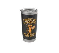 Funny Wiener Dog Adult Humor Dachshund Crude Saying Quote Vaso térmico de acero inoxidable de doble pared