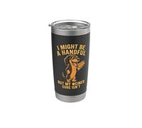 Funny Wiener Dog Adult Humor Dachshund Crude Saying Quote Vaso térmico de acero inoxidable de doble pared
