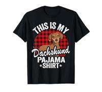 Funny Wiener Dog Doxie Mom Dogs This Is My Dachshund Pijama Camiseta