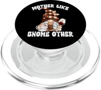 Funny Wine and Coffee GNOME For Women Cute Coffee Mom Saying PopSockets PopGrip para MagSafe