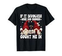 Funny Wine GNOME Couple For Drinking Wine with My Gnomies Camiseta