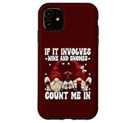 Funny Wine GNOME Couple For Drinking Wine with My Gnomies Carcasa para iPhone 11