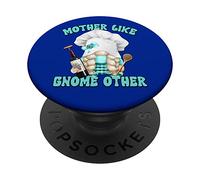 Funny Wine Mom Mothers Day GNOME For Women Who Loves Cooking PopSockets PopGrip Adhesivo