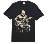 Funny Winston Churchill Tocando la Guitarra Comfort Colors Adult Heavyweight T-Shirt
