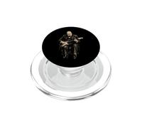 Funny Winston Churchill Tocando la Guitarra PopSockets PopGrip para MagSafe