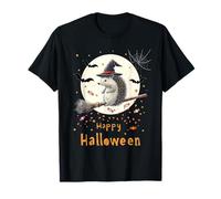 Funny Witch Hedgehog Candy Spooky Ghost Halloween Costume Camiseta