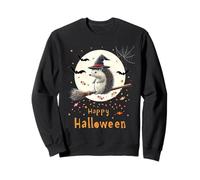 Funny Witch Hedgehog Candy Spooky Ghost Halloween Costume Sudadera