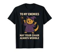 Funny Wizard Otter Meme Sarcastic Office Humor Art Camiseta