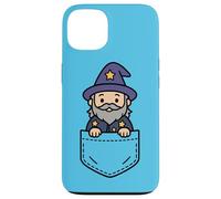 Funny Wizard Pocket Pal, lindo hechicero mágico Carcasa para iPhone 13