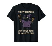 Funny Wizard Raven Meme Sarcastic Fantasy Humor Art Camiseta