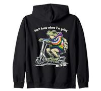 Funny Woke Frog Humor. But I'm Gay Sudadera con Capucha